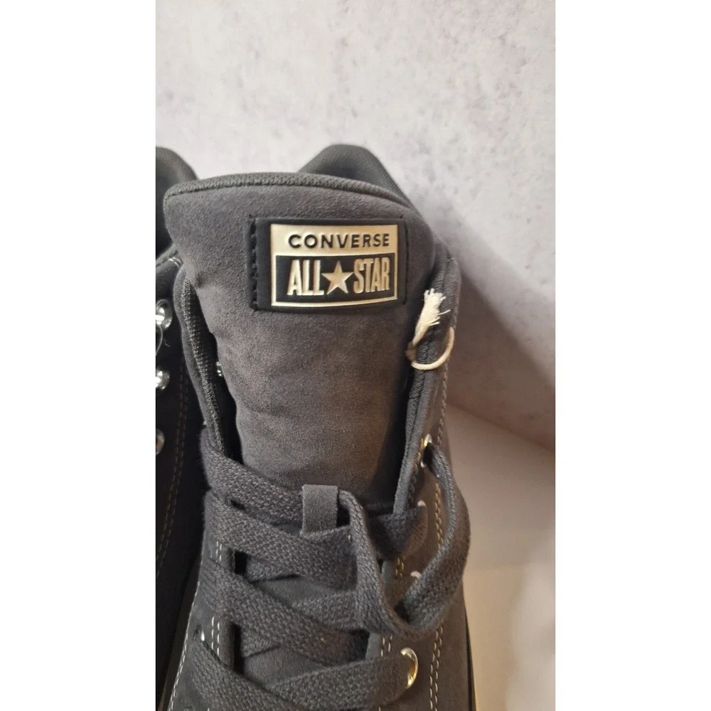 CONVERSE CHUCK TAYLOR ALL STAR HIGH TOP SNEAKERS MENS 13.5 BLACK CANVAS - Picture 9 of 10